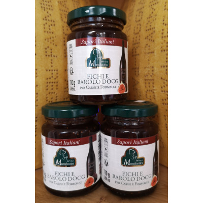 Figa z winem Barolo DOCG - Ficchi e Barolo DOCG