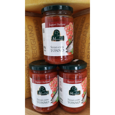 Sos pomidorowy z tyńczykiem - Sugo con tonno